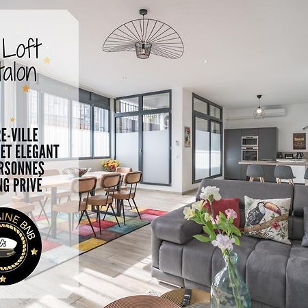 Apartmán Loft Courtalon - Haut Standing - Patio - Parking Prives Troyes Exteriér fotografie