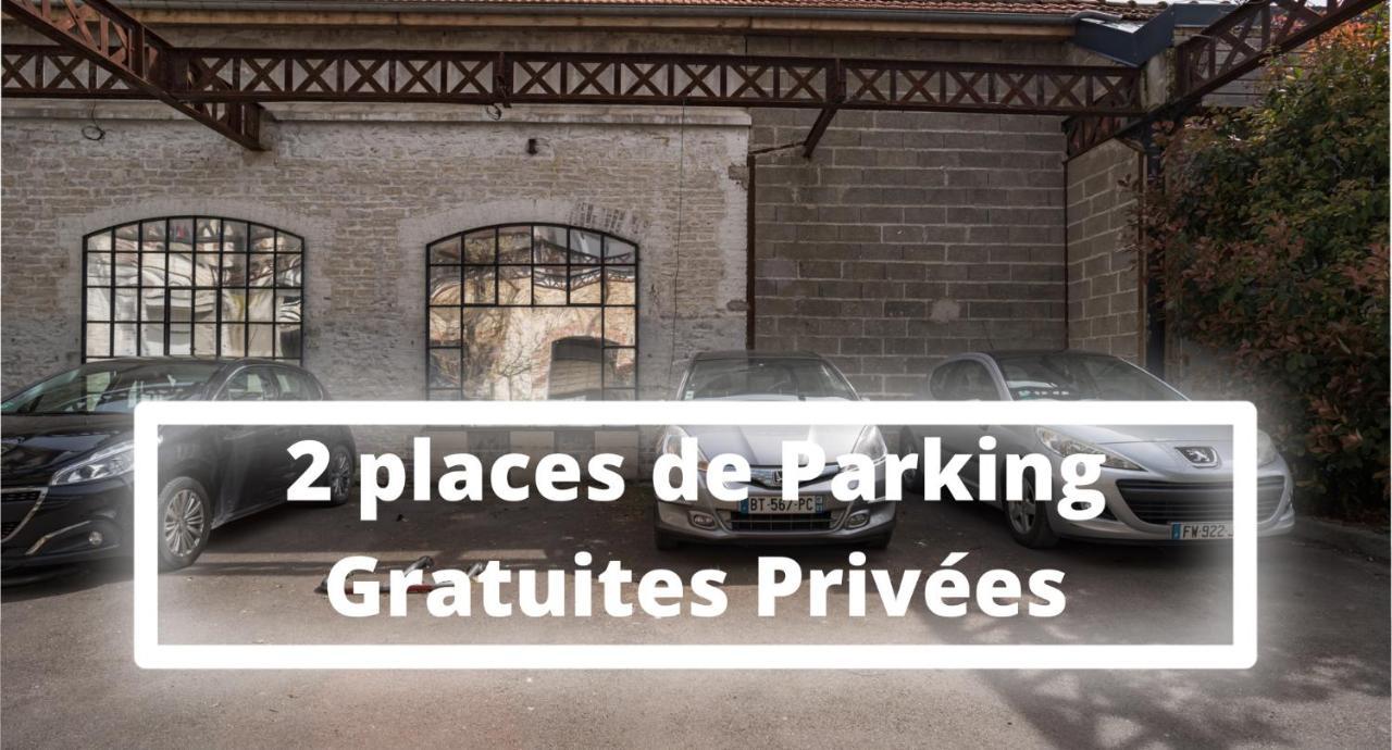 Apartmán Loft Courtalon - Haut Standing - Patio - Parking Prives Troyes Exteriér fotografie