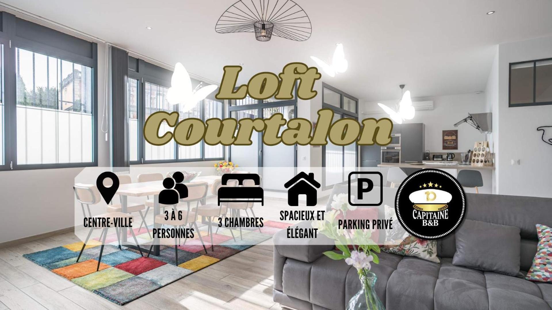 Apartmán Loft Courtalon - Haut Standing - Patio - Parking Prives Troyes Exteriér fotografie